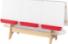 Double-sided easel