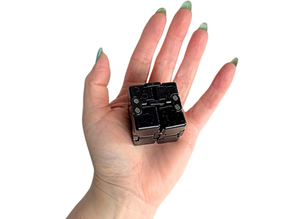 Fidget item : Infinity Cube : Black