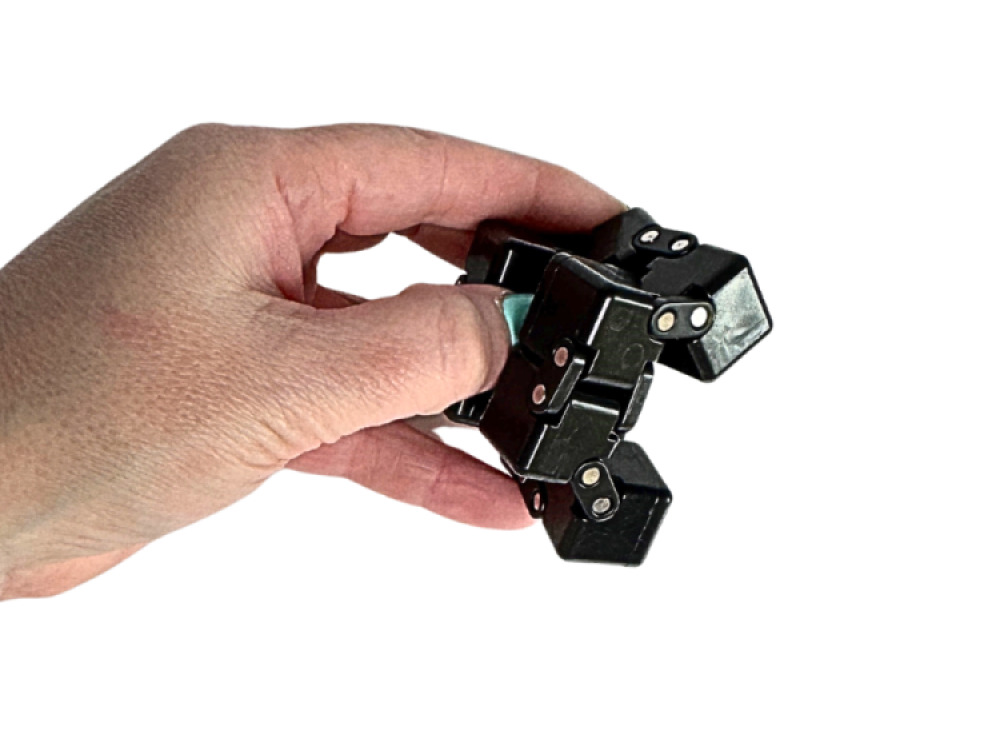 Fidget item : Infinity Cube : Black