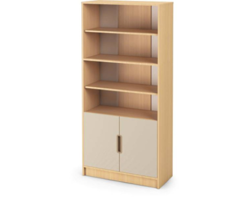 Tall Cabinet 92 with doors - Type D - Sand