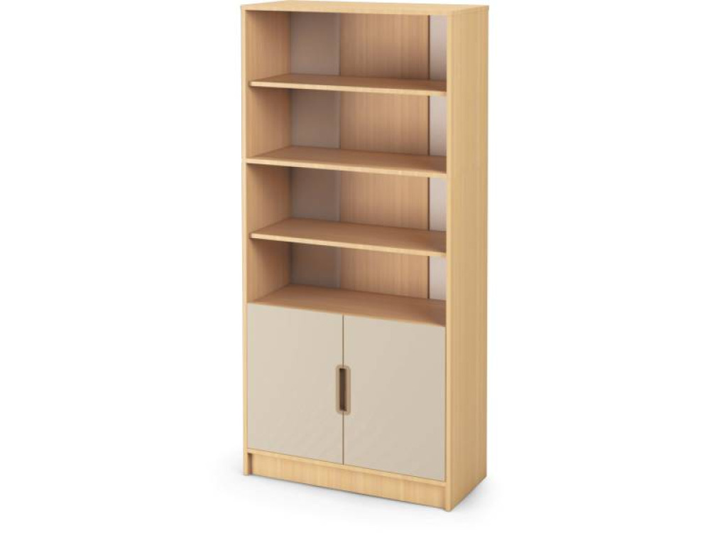 Tall Cabinet 92 with doors - Type D - Sand