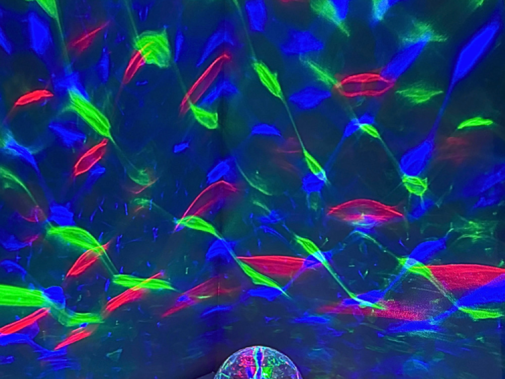 Kaleidoscope Rotating Disco Ball