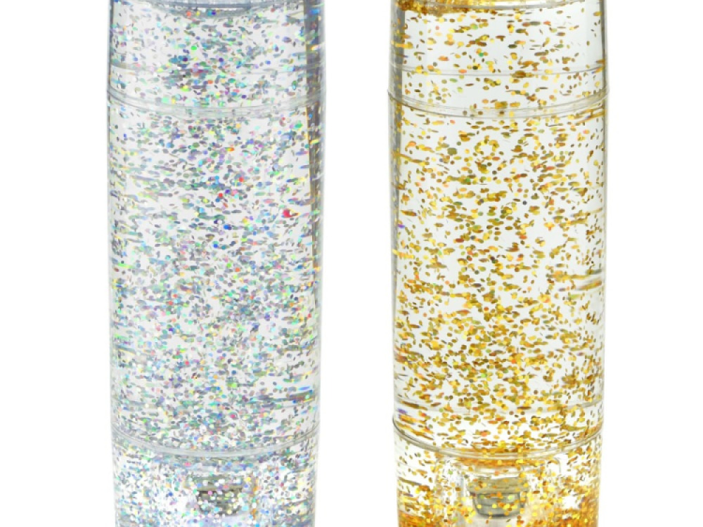 Gold and Silver Glitter Shake & Shine  Set of 2