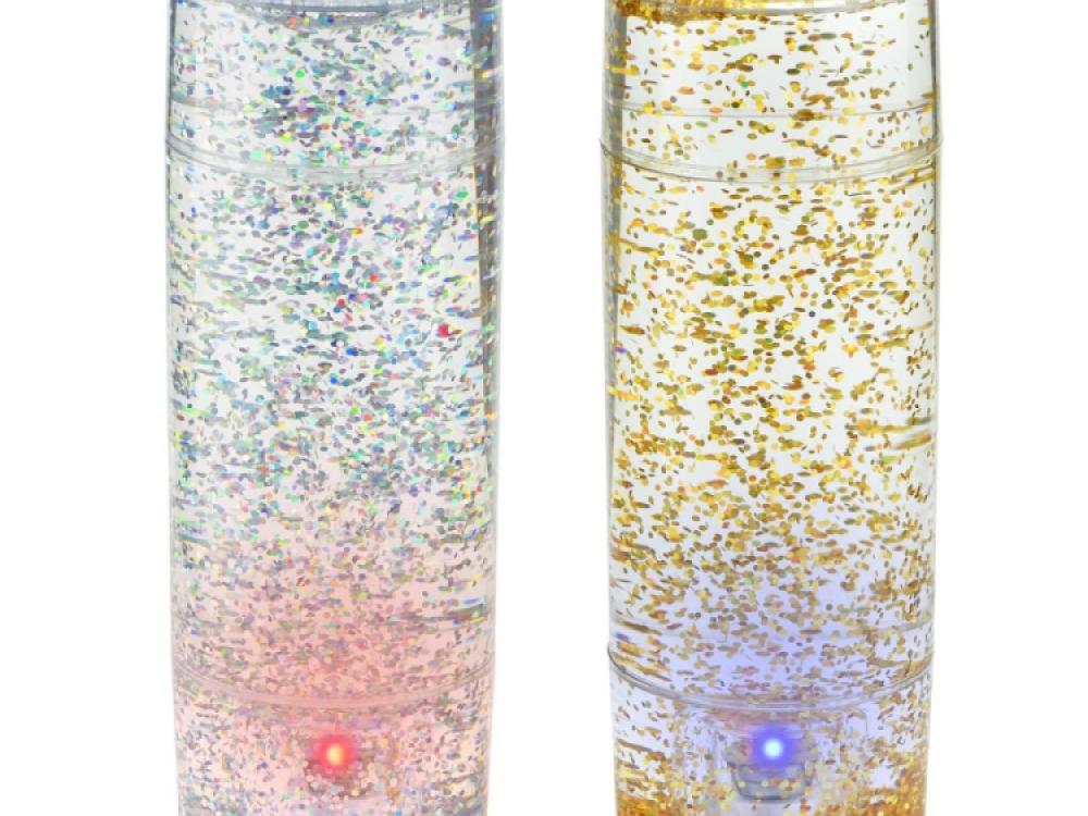 Gold and Silver Glitter Shake & Shine  Set of 2