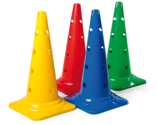 Big cones with holes