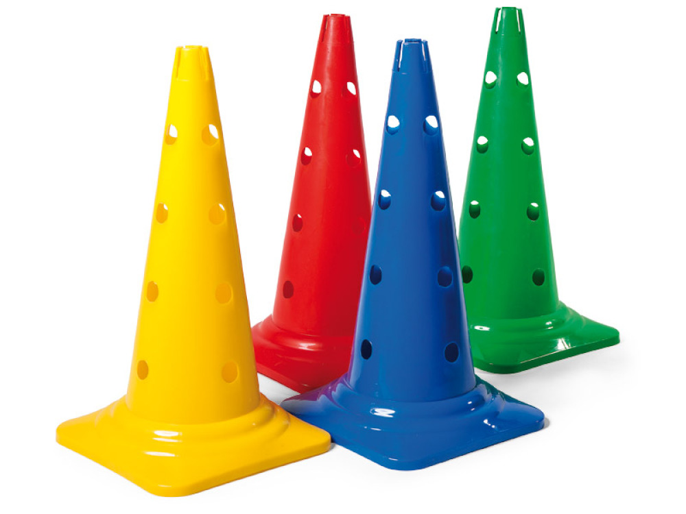 Big cones with holes