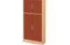 Tall Cabinet 92 with doors and lock - Type A - Brick