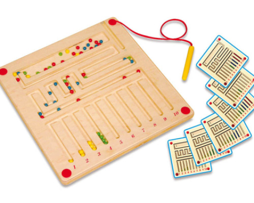 Magnetic labirynts Numbers
