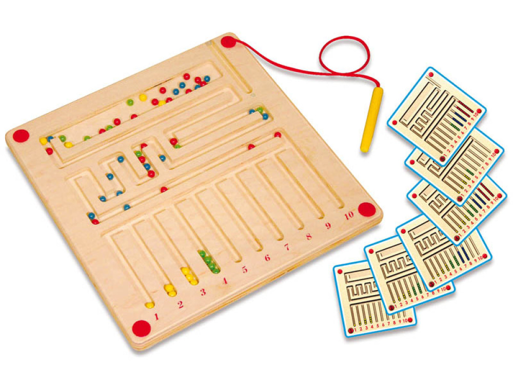 Magnetic labirynts Numbers
