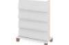 Double-sided bookcase 1. White. Fresh Collection