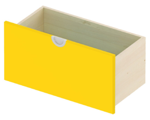 Cubo ACCESSORIES SHELVES AND DRAWERS orange wide tall 1 pc.