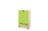 Storage Unit XL with shelves + doors & container - Green