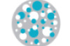 Round carpet with circles 3m