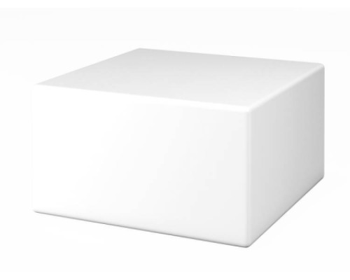 Low platform module. White world experience room