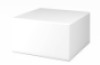 Low platform module. White world experience room