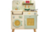 Wooden kitchen with accessories