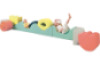 Colourful garden. Foam seating set