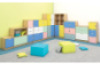 Cubo ACCESSORIES SHELVES AND DRAWERS grey wide low 2 pcs.