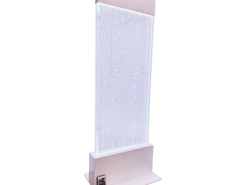 Free Standing Bubble Wall, White