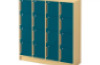 Storage Unit 122 with doors and lock - Emerald blue