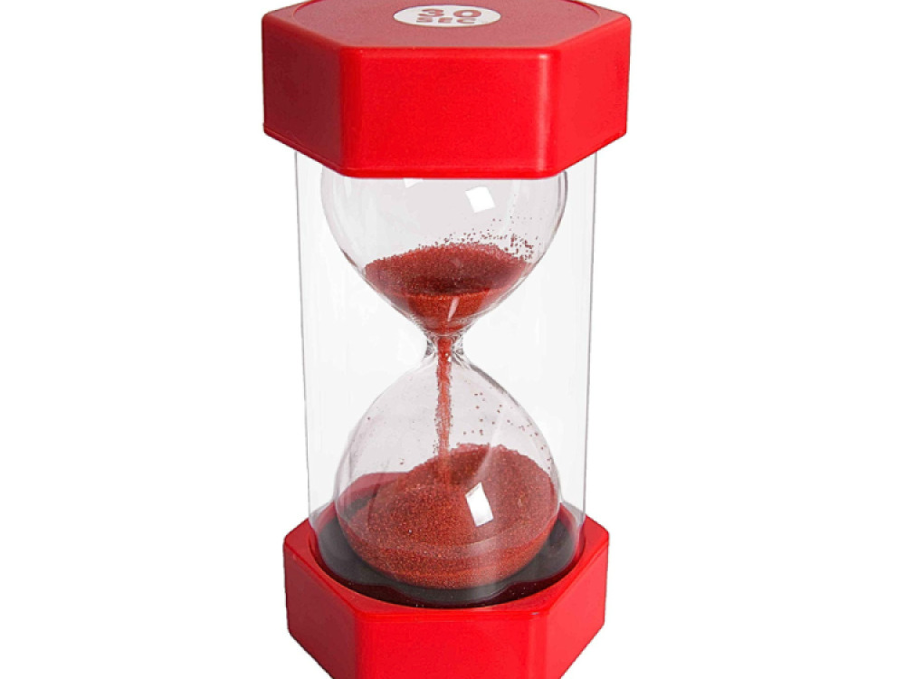 Sand Timer – 30 seconds  Red