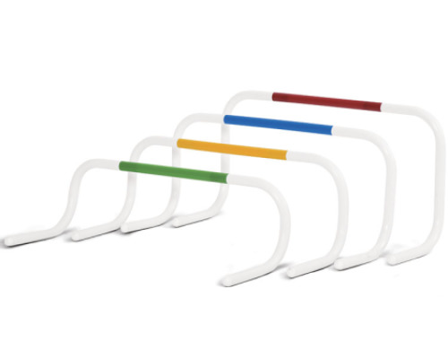 Colourful hurdles