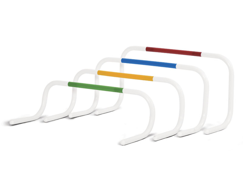 Colourful hurdles