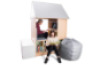 Maxi Hideaway playhouse with sofa and bookcase. Cubo collection