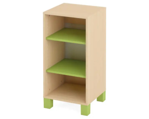 Small cabinet with shelves. Green. Fresh Collection