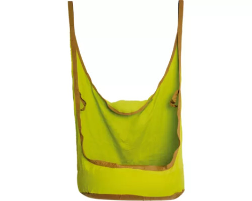 Green tent. Terapeutic swing