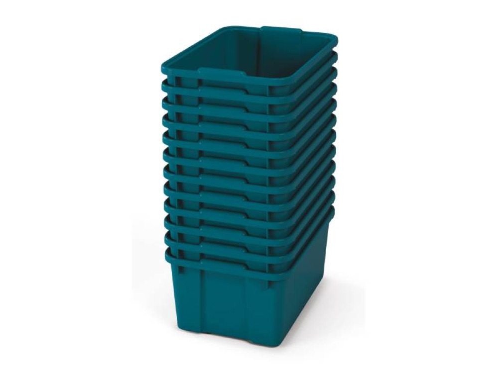 Big plastic containers - eco blue-green - 12