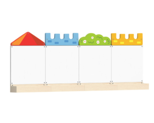 Magnetic wall board. Castle