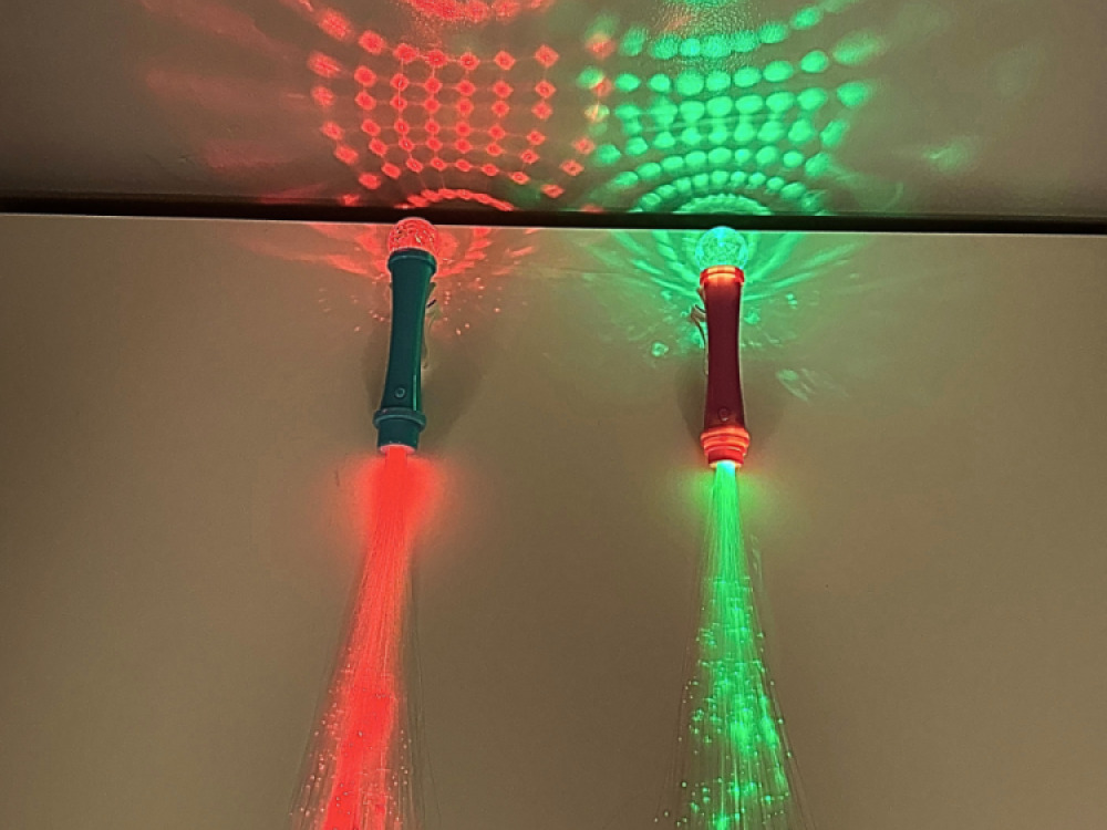 Fibre Optic Wand (one provided)