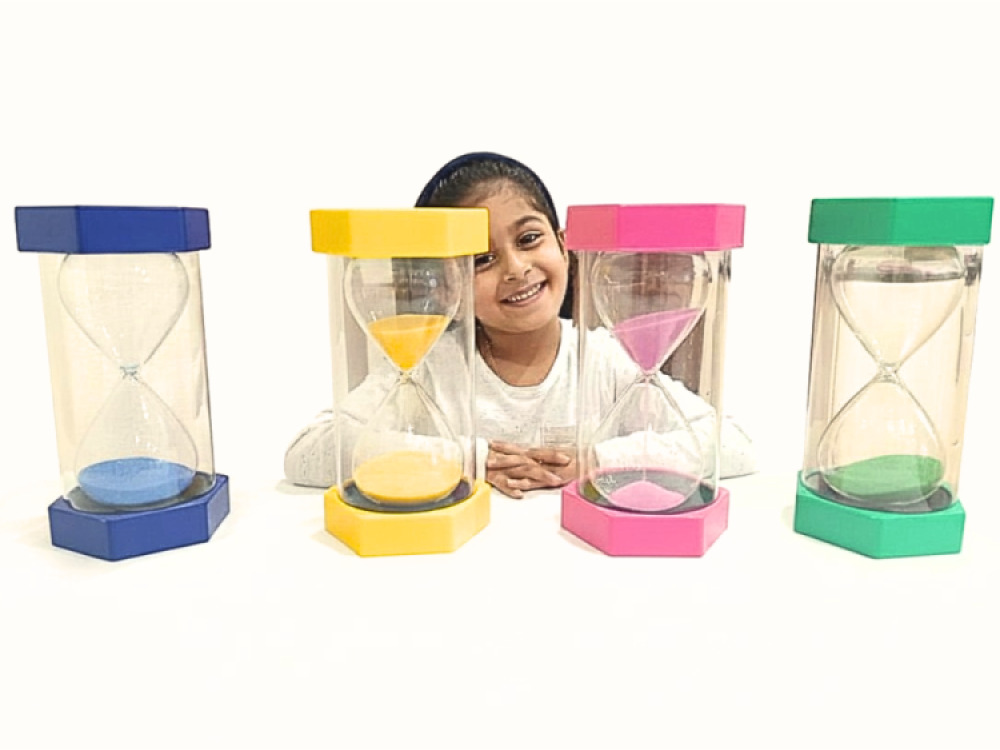 Large Event Sand Timer – 1 Min. – Green