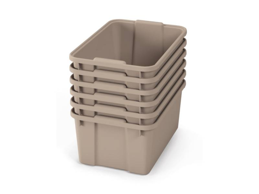 Big plastic containers - eco beige - 06