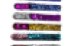 Sequin Snap Wrist Bands (Set of 6)