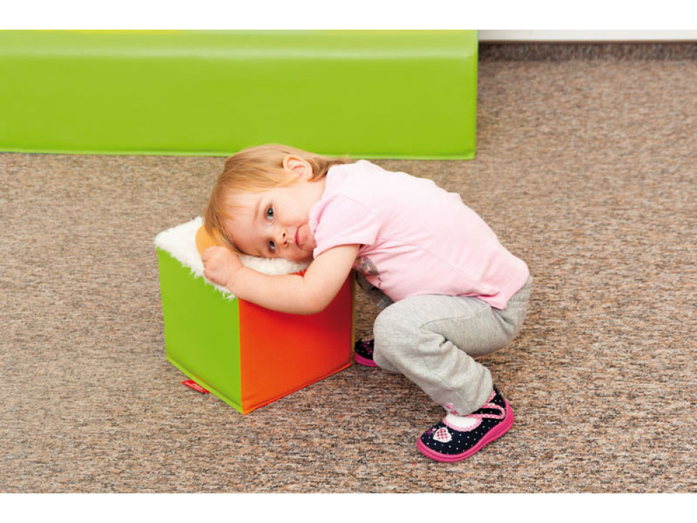 Sensory foam cube
