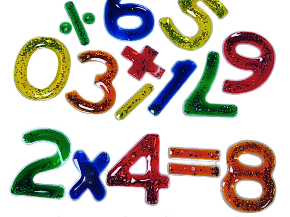 Sparkly Squidgy Math Symbols
