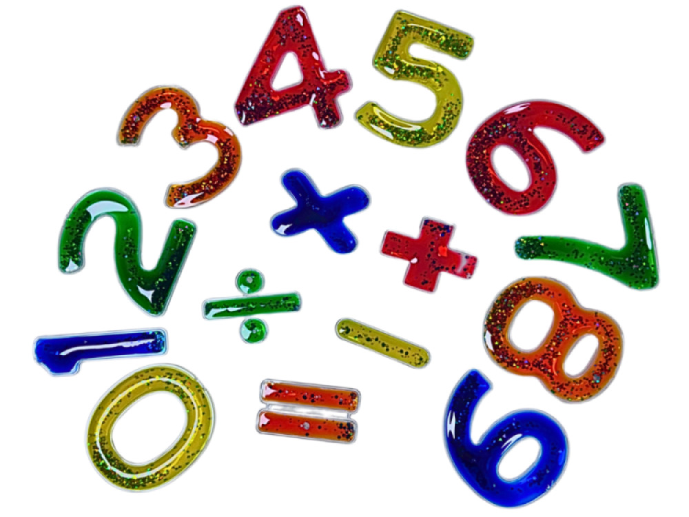 Sparkly Squidgy Math Symbols