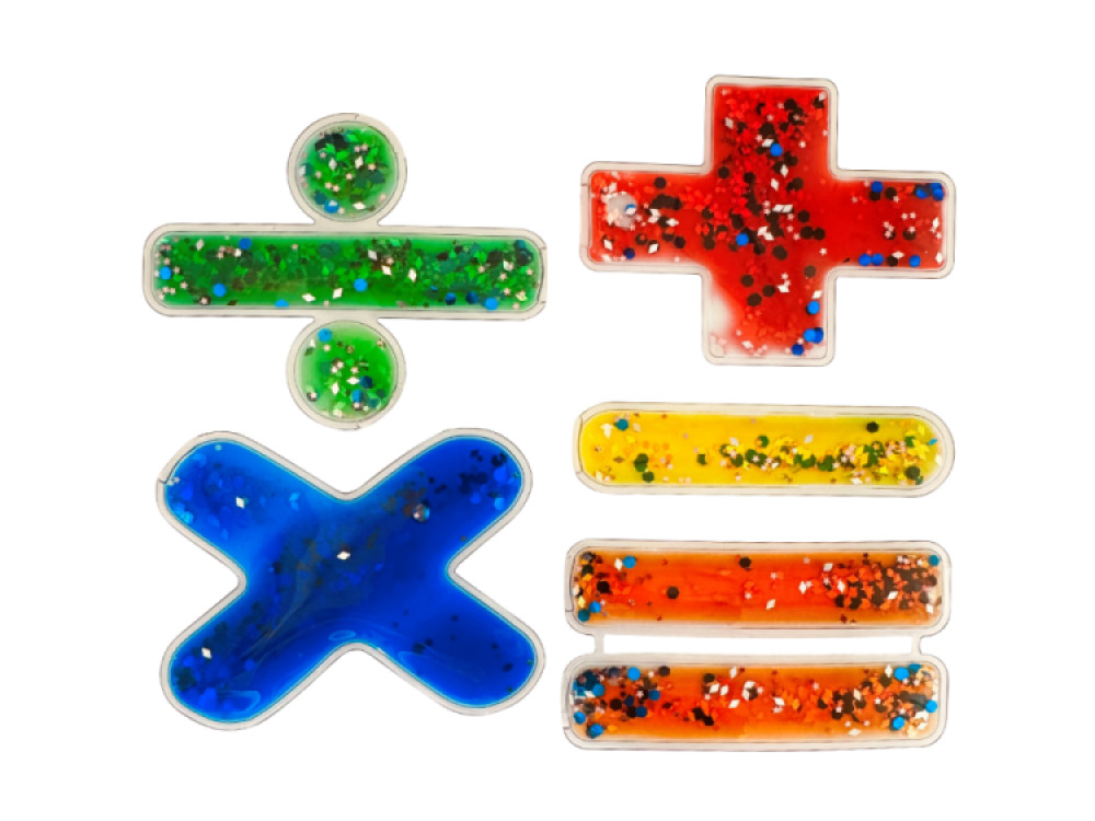 Sparkly Squidgy Math Symbols