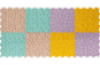 Pastel sensory path