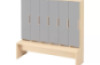 Doors with handle for cloakroom Vita 6 - Grey