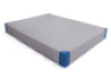 Maxi gymnastics mat with handles and reinforced corners. Grey