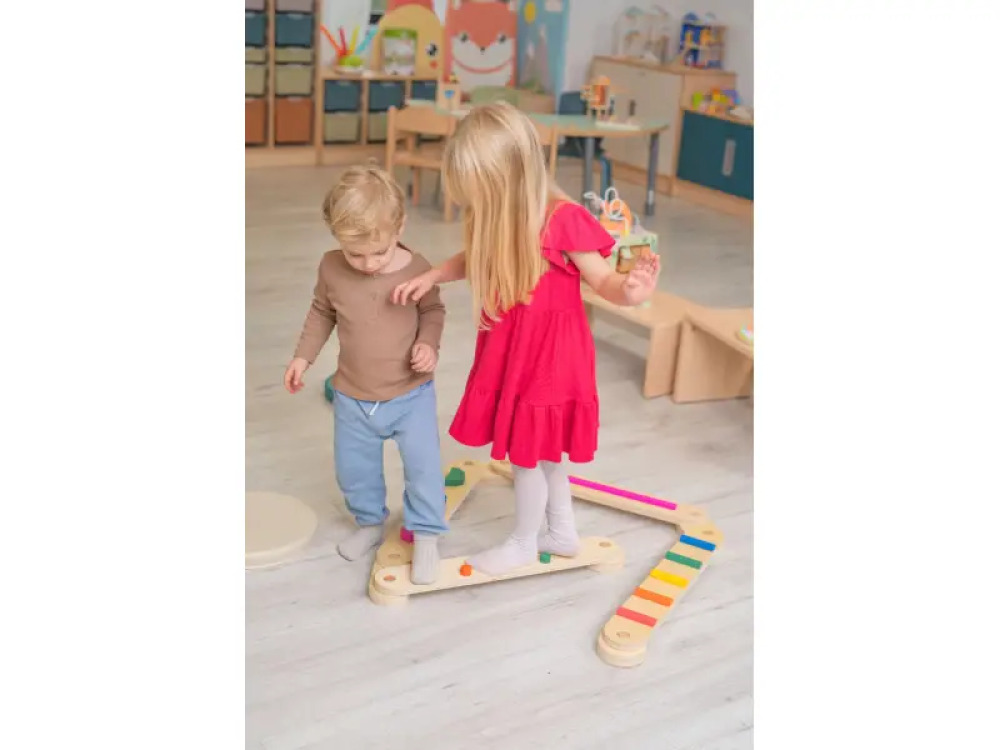 Activity track with studs