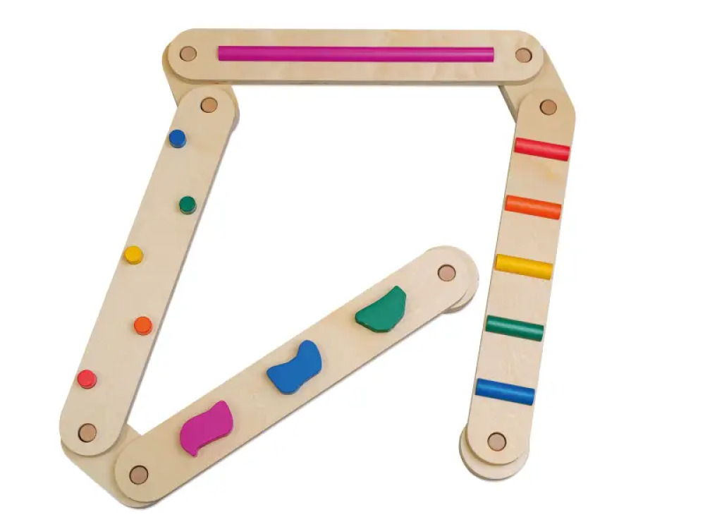 Activity track with studs