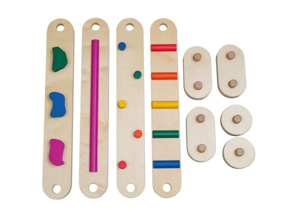 Activity track with studs