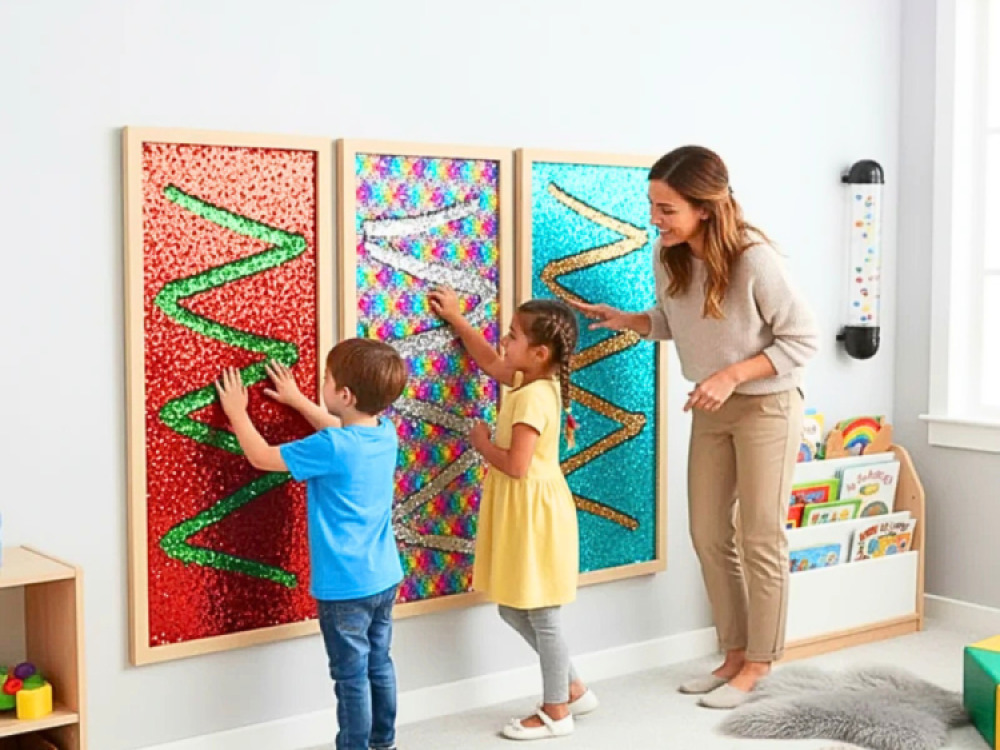 Sequin Wall Boards – Set of 3