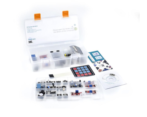 Microcontroller with sensors and accessories. Set of 37 sensors and modules - Arduino Sensor Kit