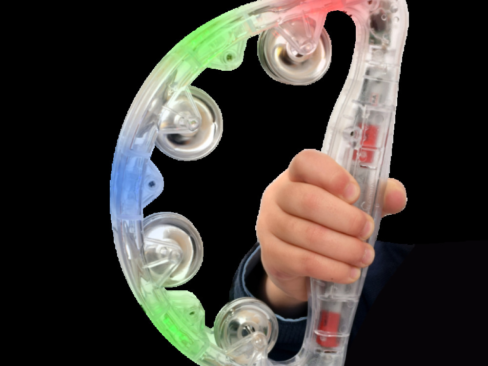 Large Light up Tambourine