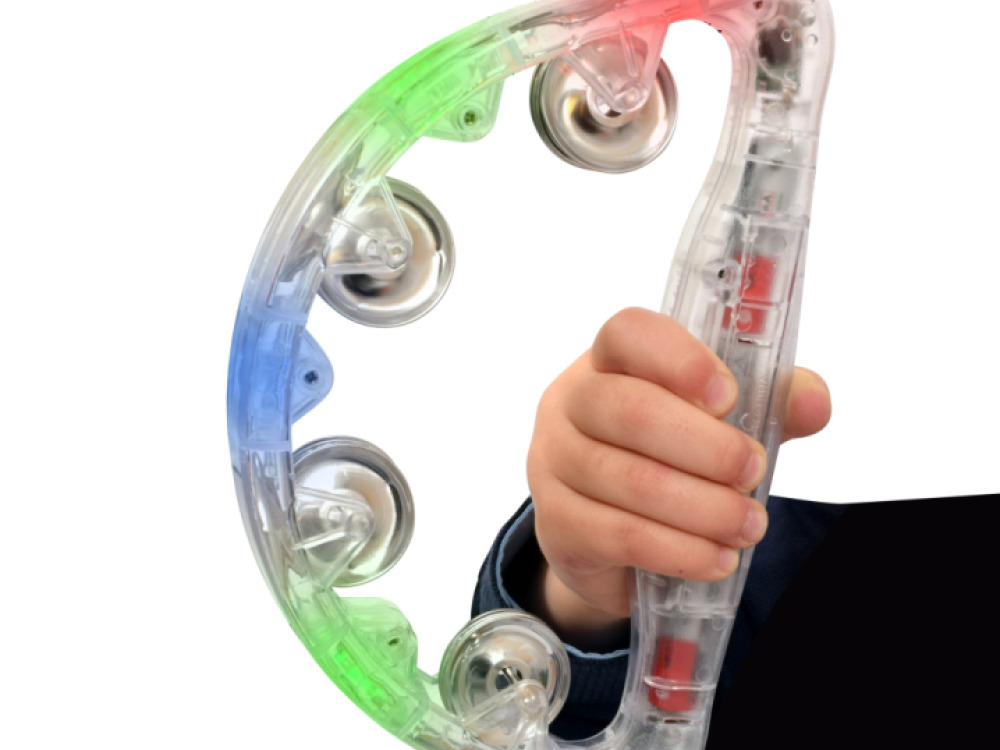 Large Light up Tambourine